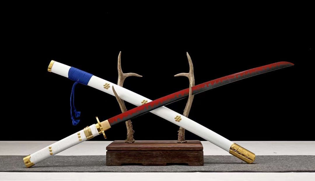 ワンピース COSゾロ三刀金属武器 天羽斬り 武具　刀装具　日本刀【海賊王】