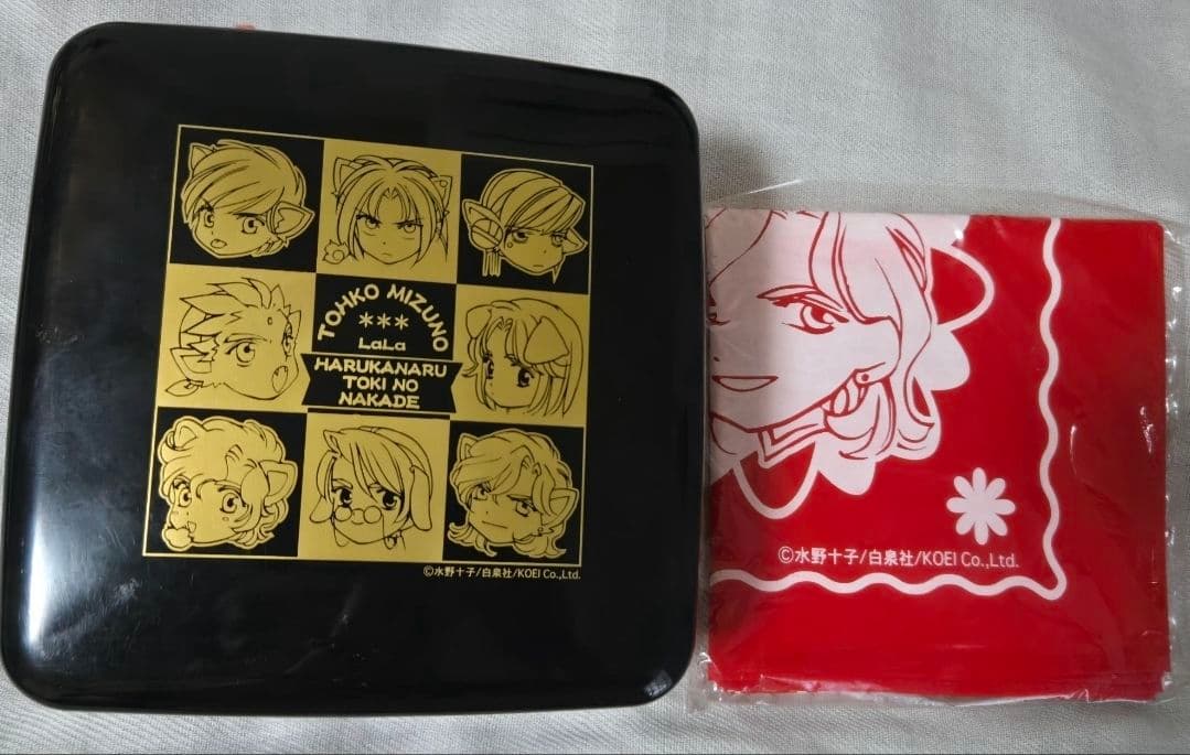 遙かなる時空の中で　重箱&風呂敷　ポストカード&栞セット　原作