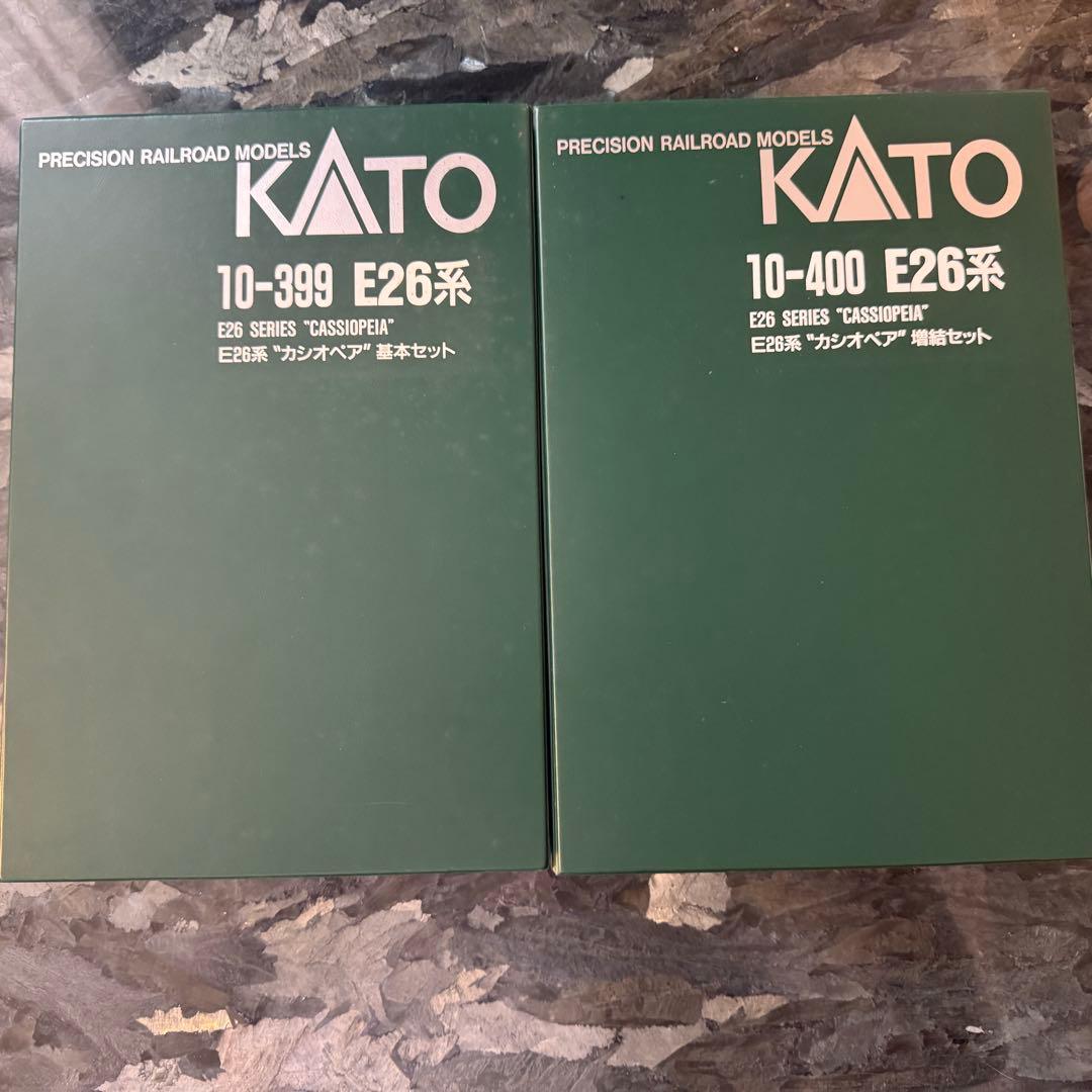 KATO E26系「カシオペア」基本・増結セット　10-399 10-400