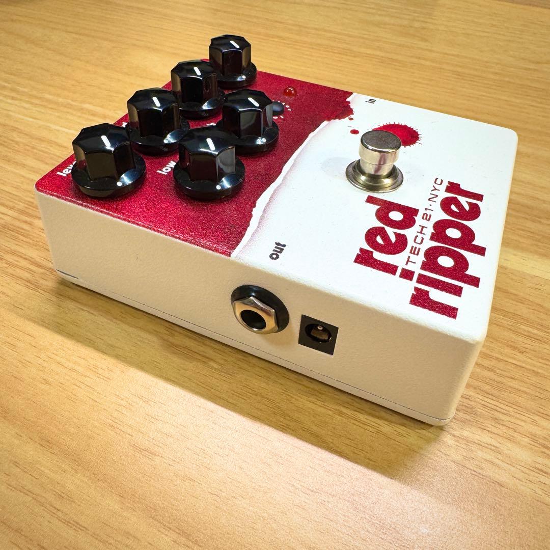 Tech21 Red Ripper ベース用ディストーション ファズ 廃盤 名機