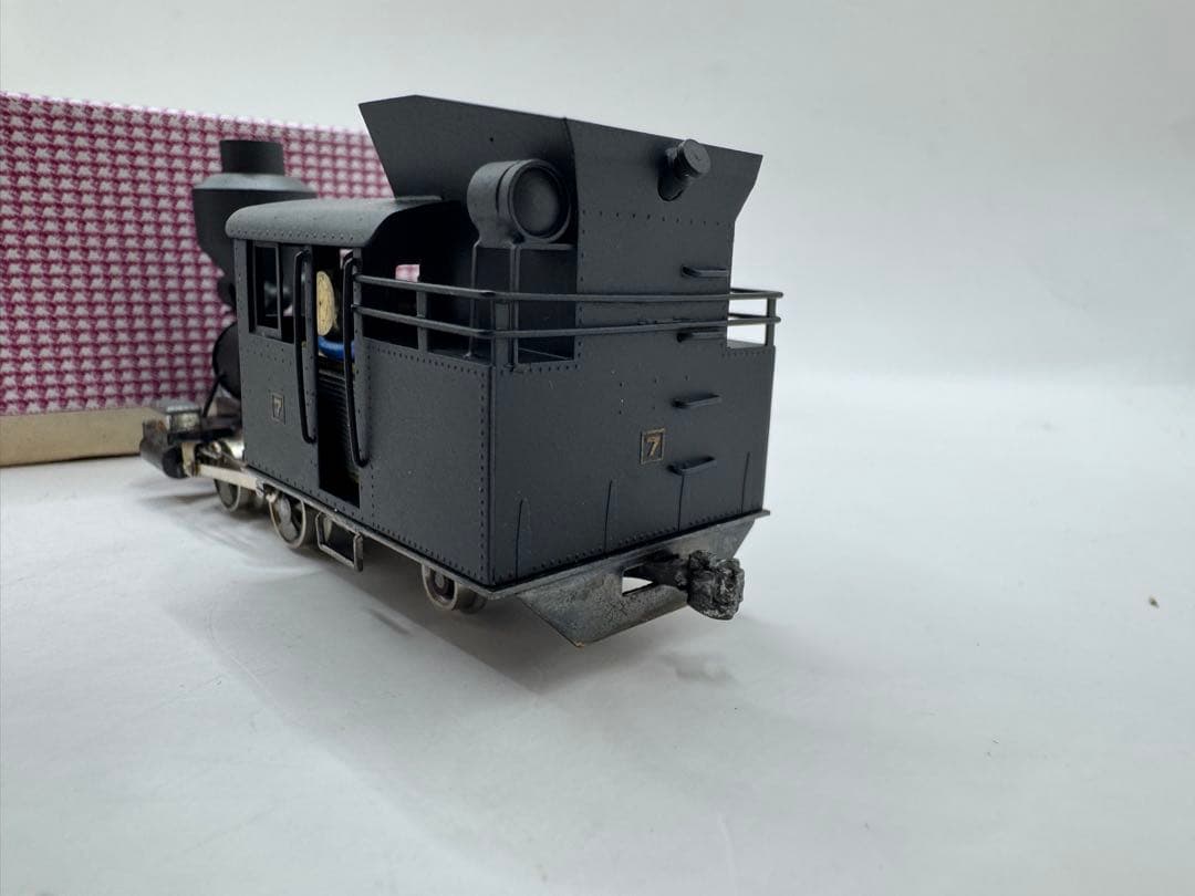 美品 鉄道模型 つぼみ堂模型店「木曽森林鉄道 機関車」 HOゲージ 箱付き