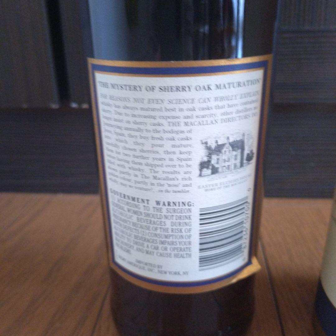The Macallan 18年 750ml 1983年