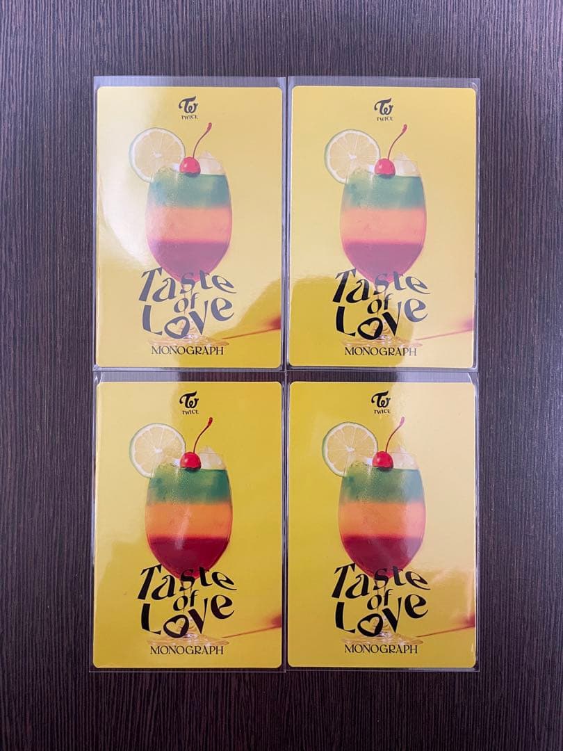 【バラ売り可】TWICE monographトレカ