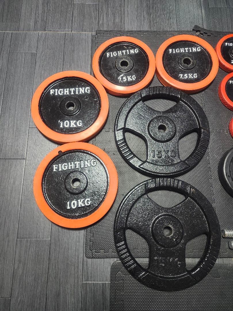 ファイティングロード　チャレンジャーセット70kg＆プレート15kg×2
