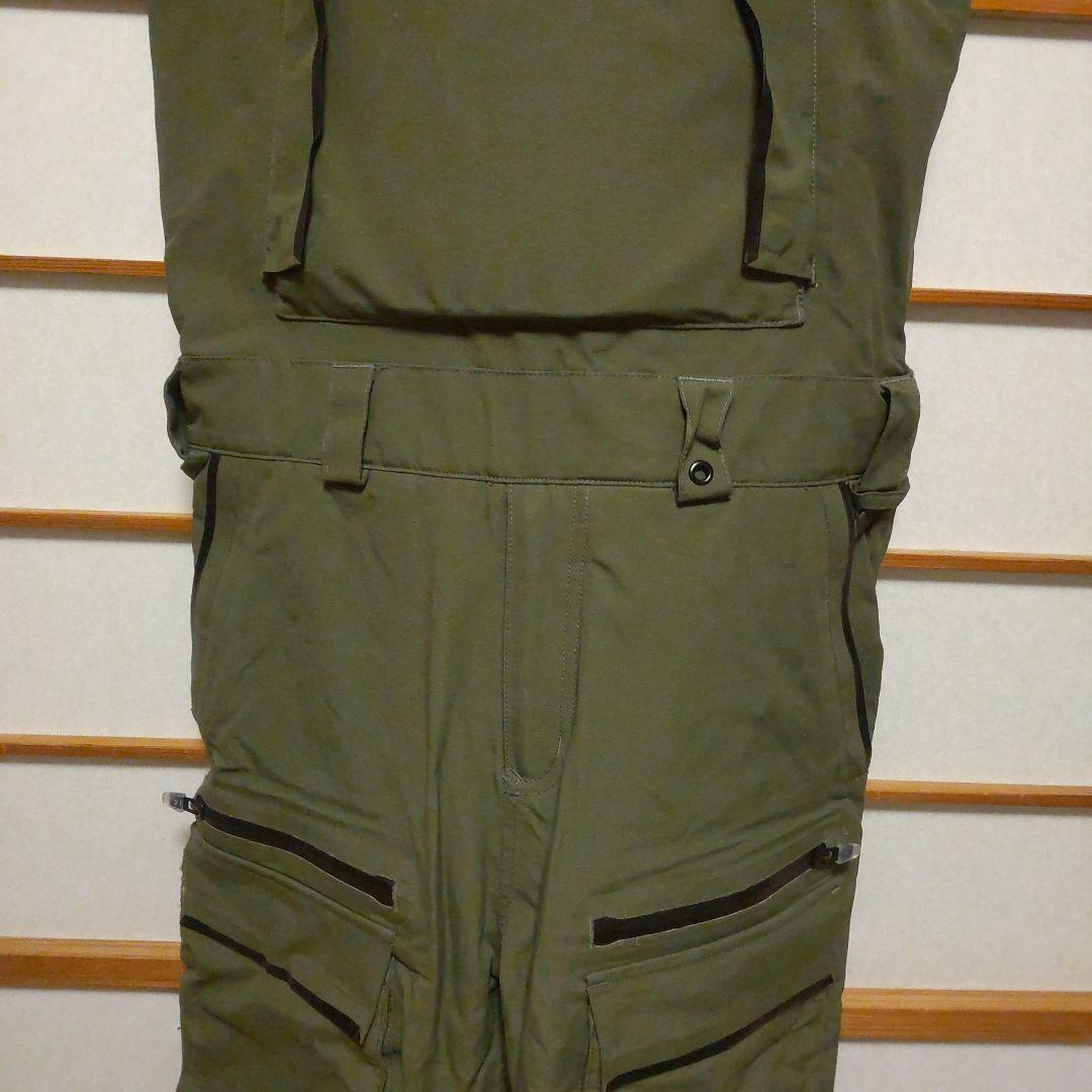 Analog gore tex オリーブグリーン サロペット ウェア(女性用)