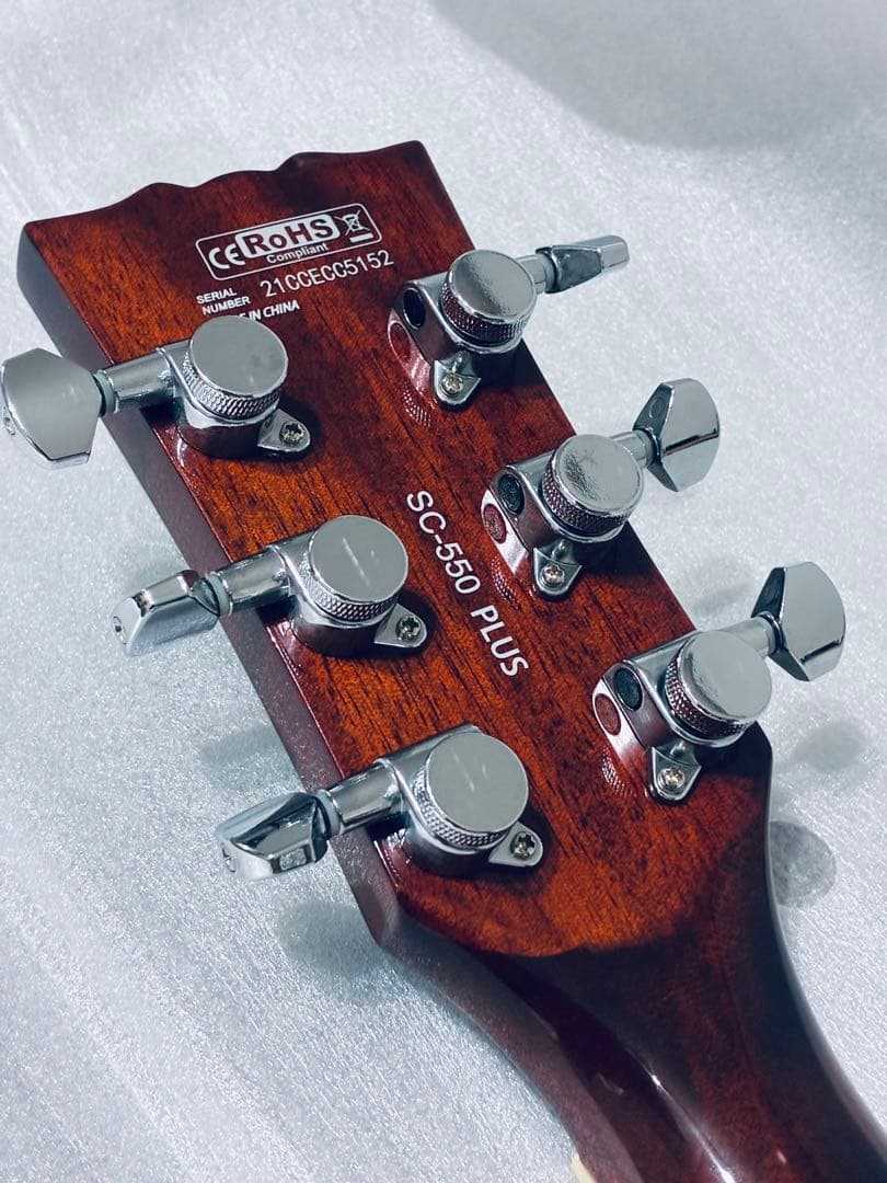 Harley Benton SC-550 Plus EMGレスポールスタイル