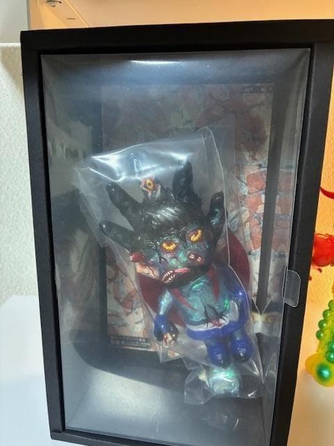 サケビのオ手伝イ 四期 No.1 デビルマン ソフビ　ミライロウマンドウ