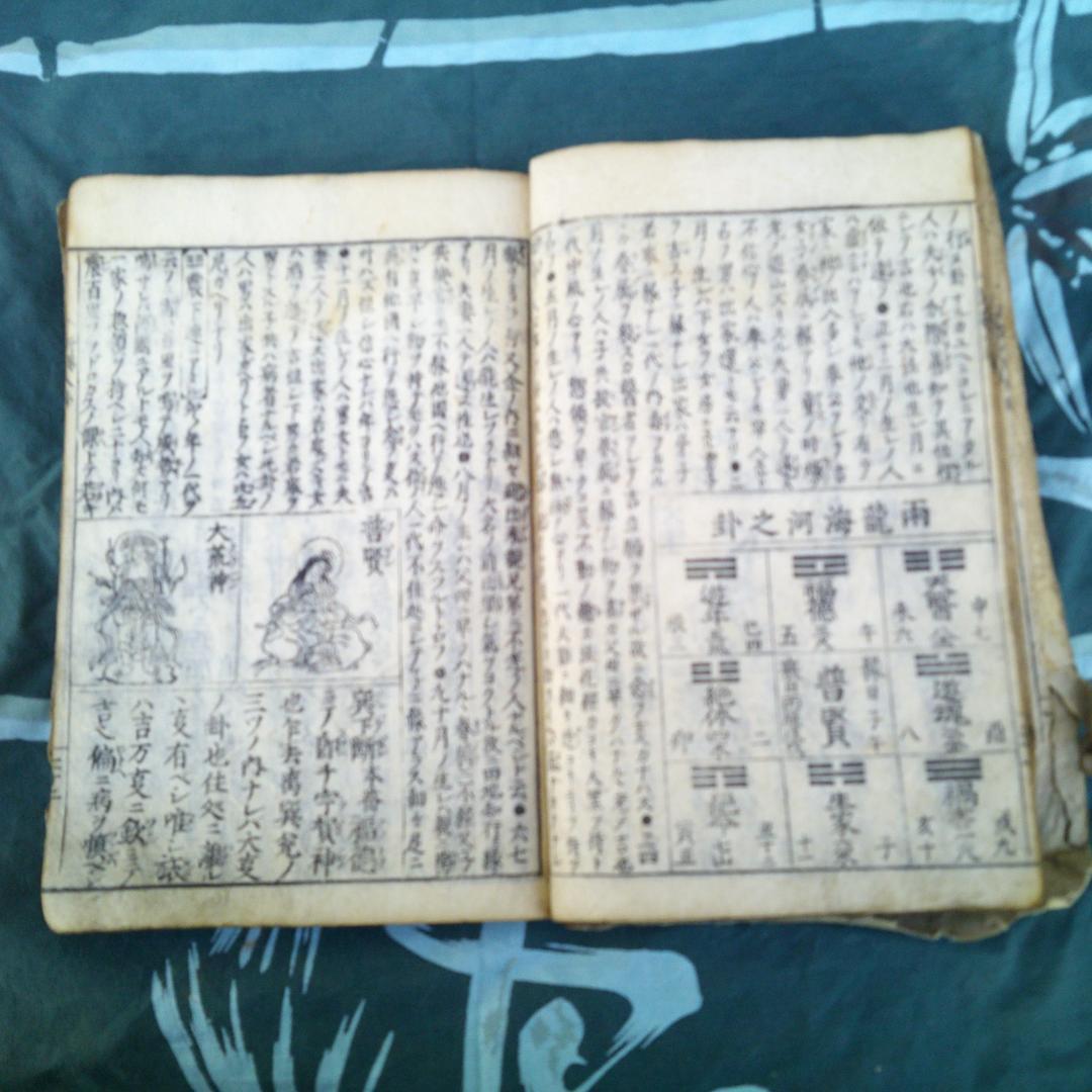 大増益頭書新撰陰陽八卦鈔　全毛利田庄太郎再梓行　仏教　宗教　江戸　木版画　絵入