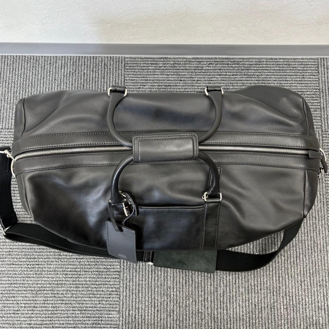 美品　コーチ　COACH F05404 ボストンバッグ　鍵付き　大容量　レザー
