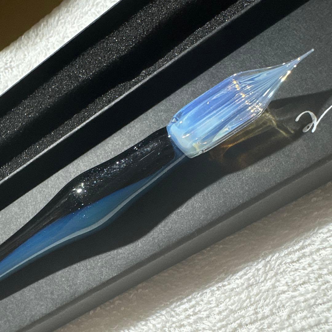 aunガラスペン　天の川(F)[新品未使用]