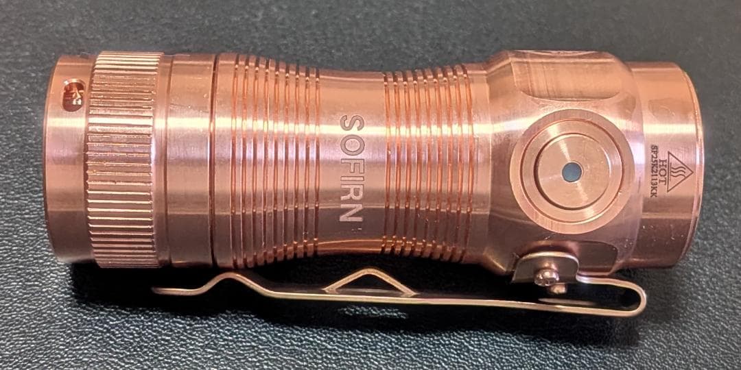 Sofirn SC13 Copper （Sofirnピンバッジ付き）