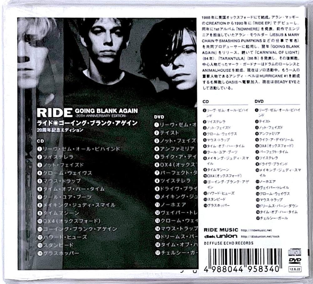 新品未開封 廃盤 CD ゴーイング・ブランク・アゲイン 20周年記念エディション