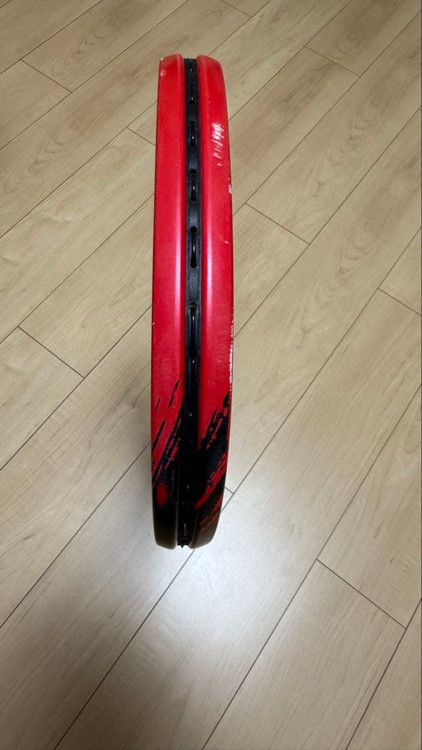 ヨネックス　ナノフォース8Vレブ　フレイムレッド