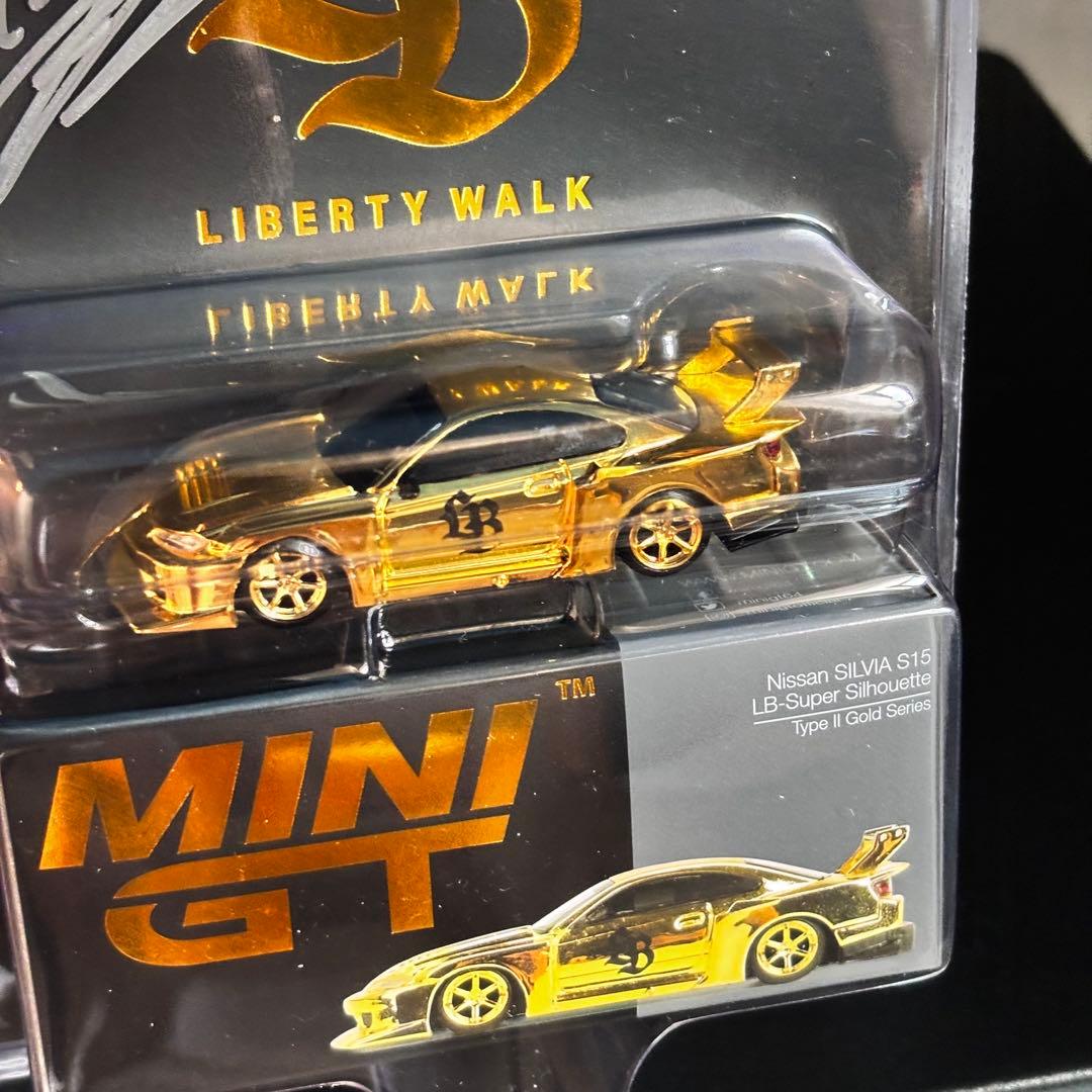MINI GT S15 原宿限定 ゴールド 加藤会長直筆サイン入り LBWK