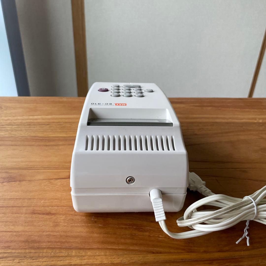 MAX EC-310 電子チェックライター