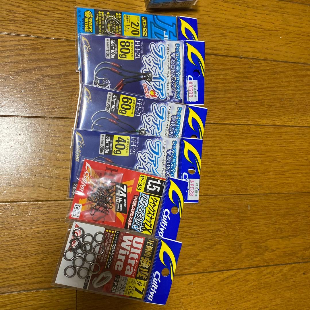 撃投ジグ　ボアー　フック他