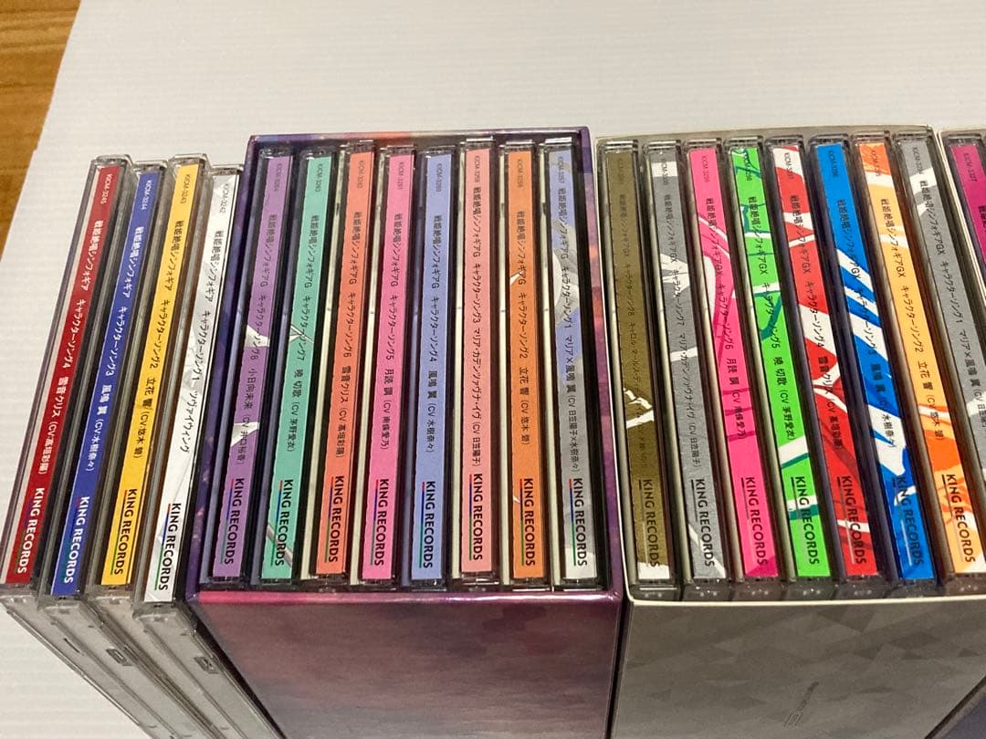 戦姫絶唱シンフォギア キャラソンシングルコンプセット+ED雪音クリス版