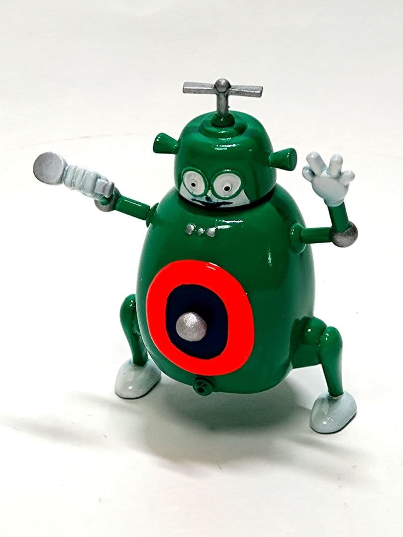 ミニロボダッチ　スモウロボ、タマゴロー、ドラタロー3点セット(土台付き)