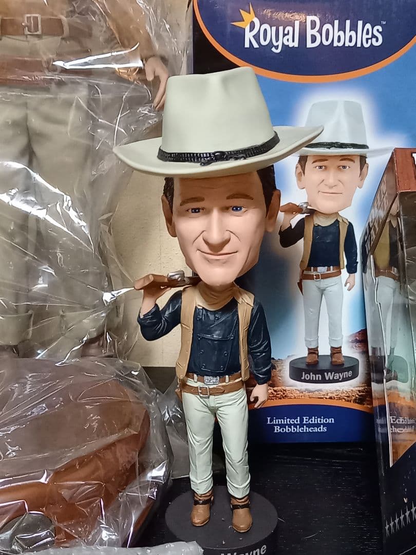 期間限定セール　ジョンウェイン　JOHN WAYNE フィギュア　5点　西部