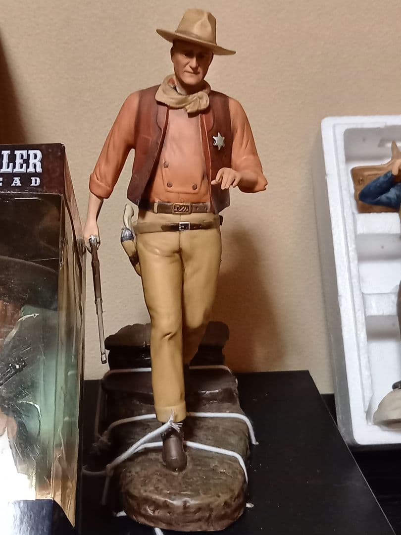 期間限定セール　ジョンウェイン　JOHN WAYNE フィギュア　5点　西部