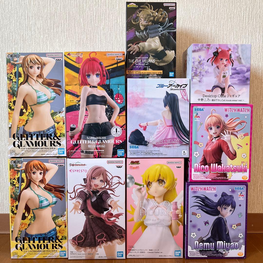 美少女フィギュア10体セット