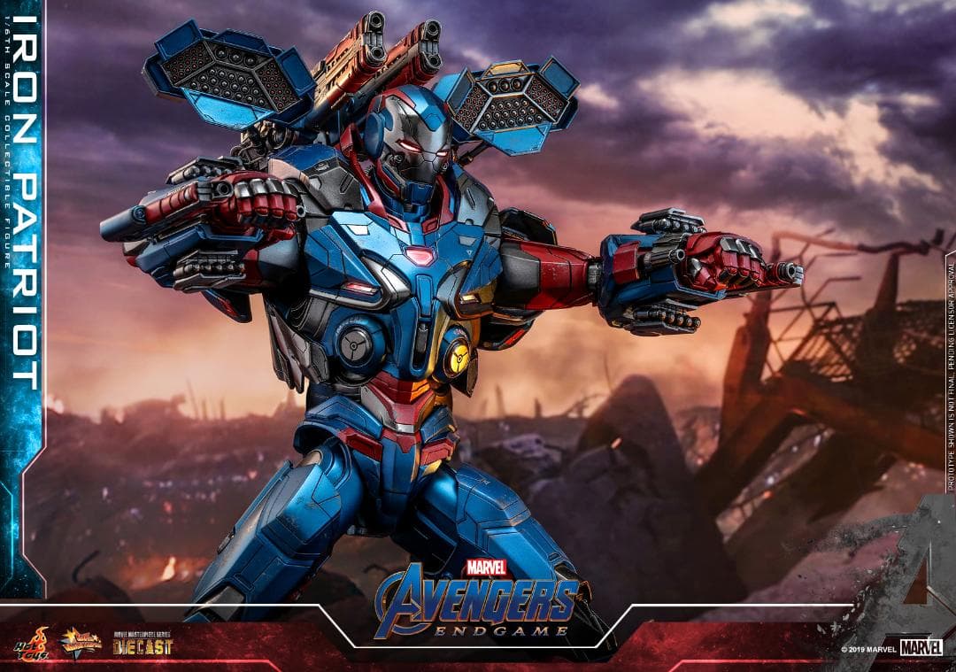 ホットトイズ　アイアン・パトリオット　DIECAST【新品・未開封】
