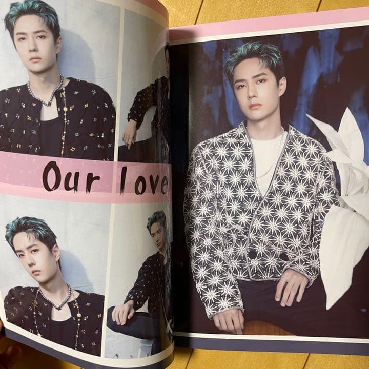 陳情令　王一博　写真集「LOVE LIKE FLOWER」