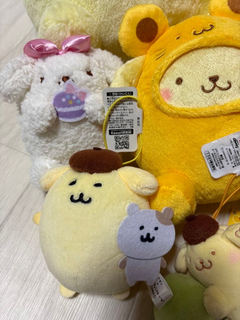 ポムポムプリン ぬいぐるみ Sanrio サンリオ マスコット まとめ売り