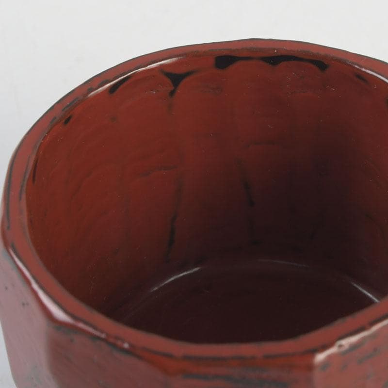 時代漆器　根來塗　ぐい呑　酒器　在銘　V　9856