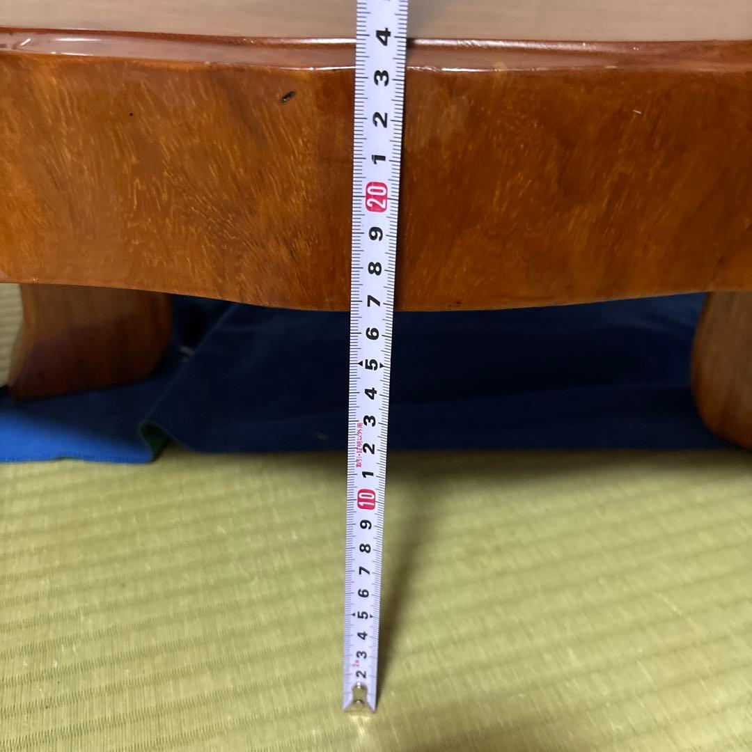 木製 不規則形状 座卓