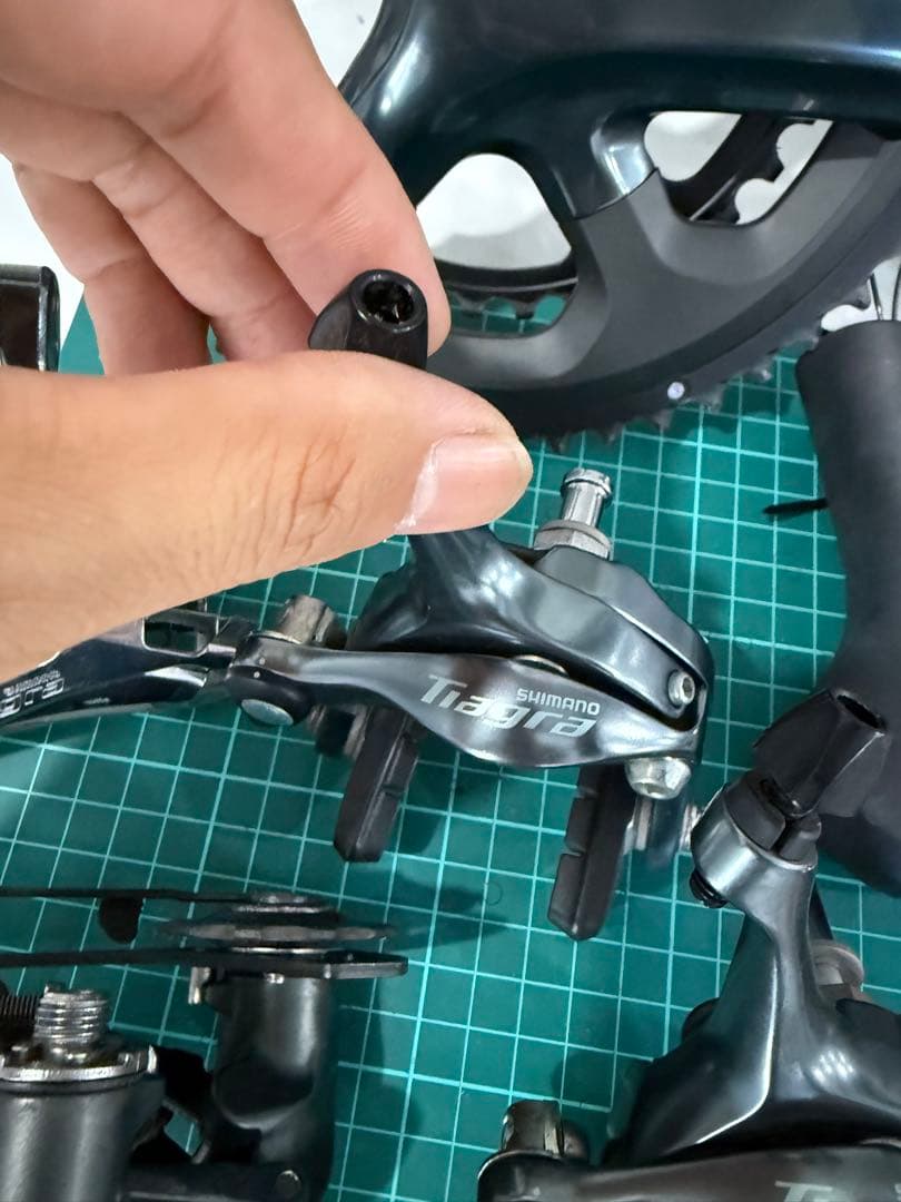 美品　SHIMANO ティアグラ R4700 リムブレーキ グループセット