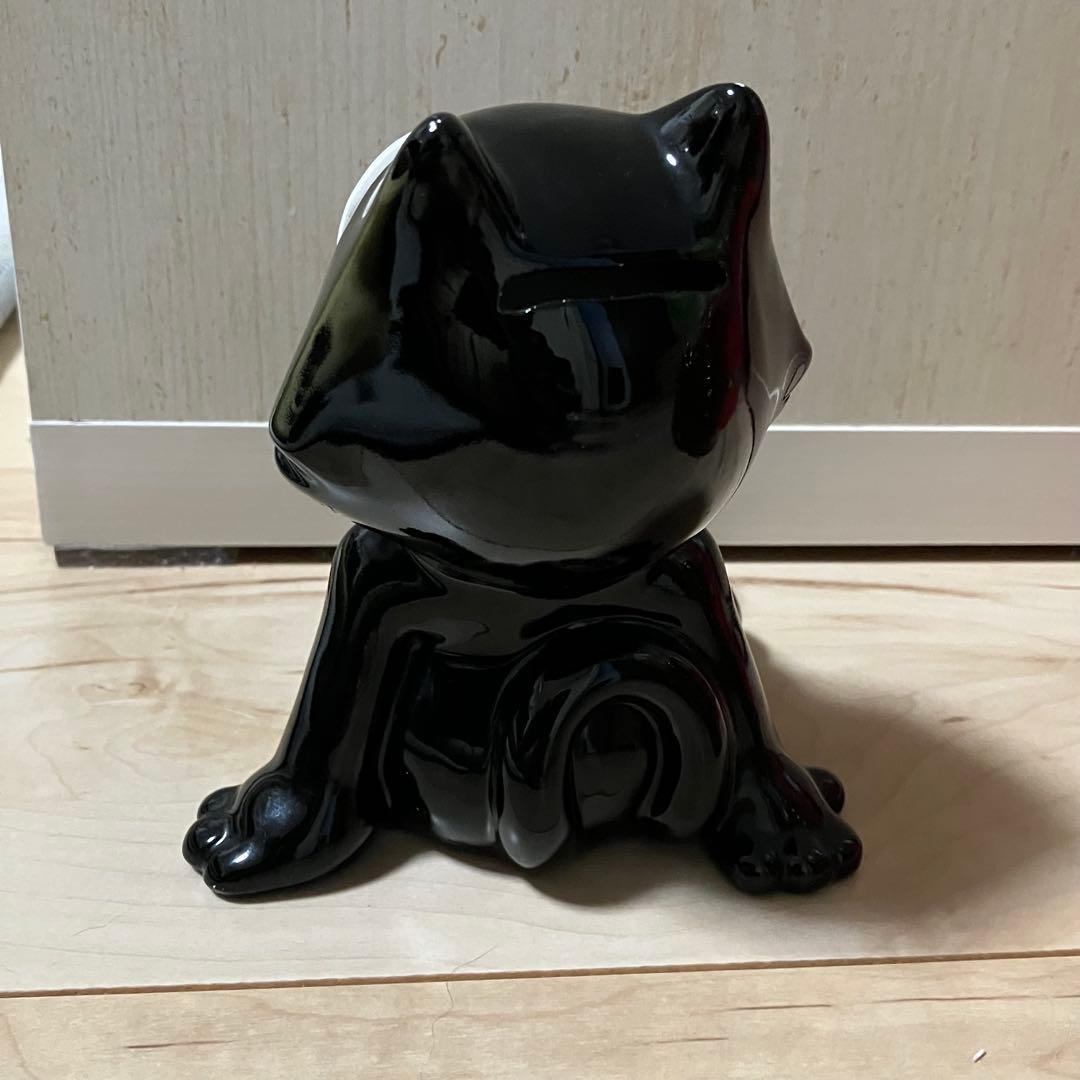 フィリックス 陶器 貯金箱 1987年 Felix the cat レトロ