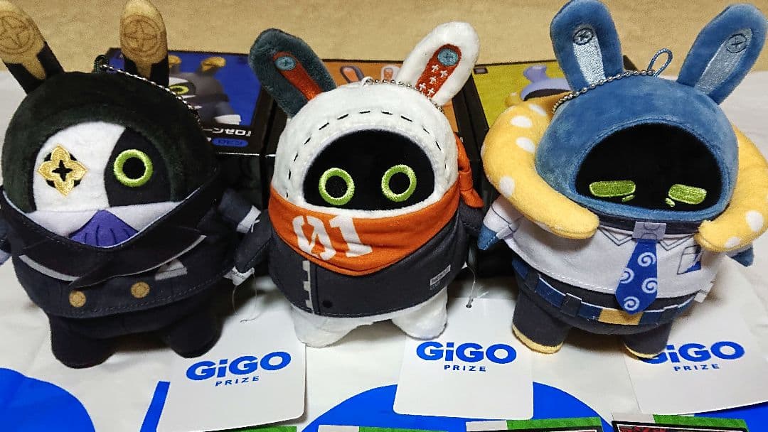 ゼンレスゾーンゼロ ボンプ デスクトップフィギュア　ぬいぐるみ　コンプリート