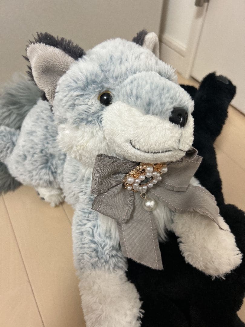 ひざウサギ ひざオオカミ ひざネコ サンレモン ぬいぐるみセット