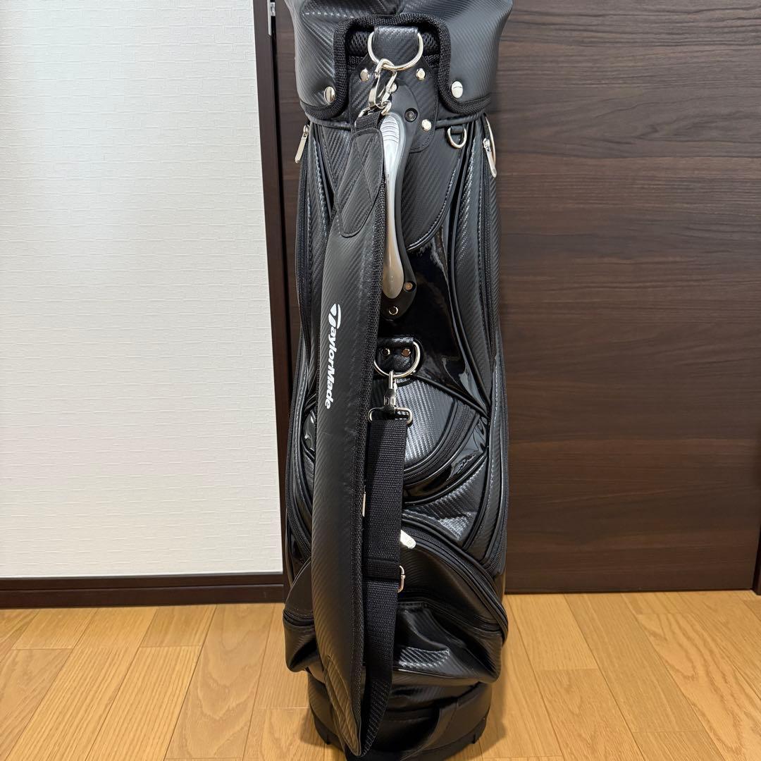 Taylormade ゴルフバッグ キャディバッグ ブラック ホワイト