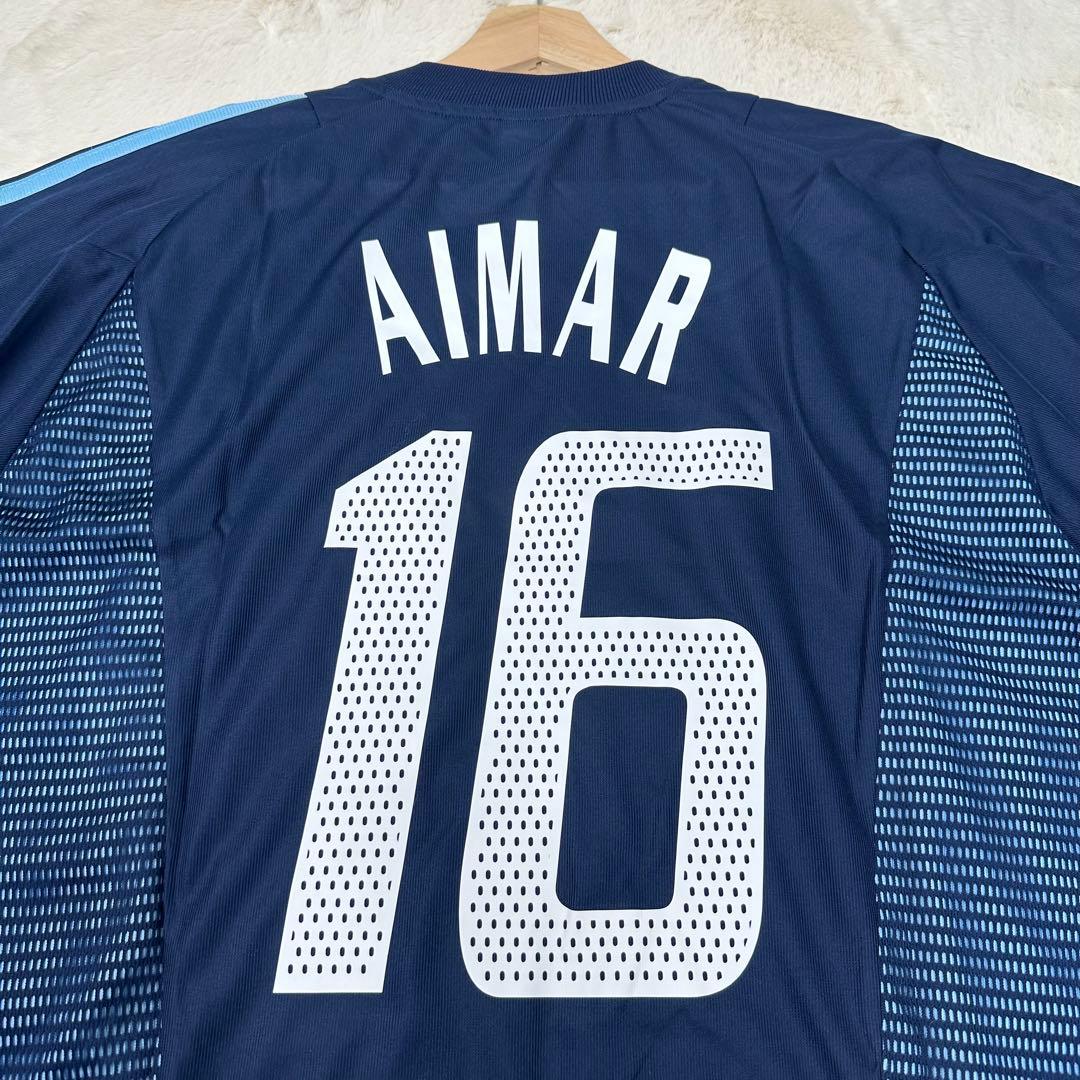 ✨希少4XO✨アディダス アルゼンチン代表 Aimar 16 2002W杯モデル