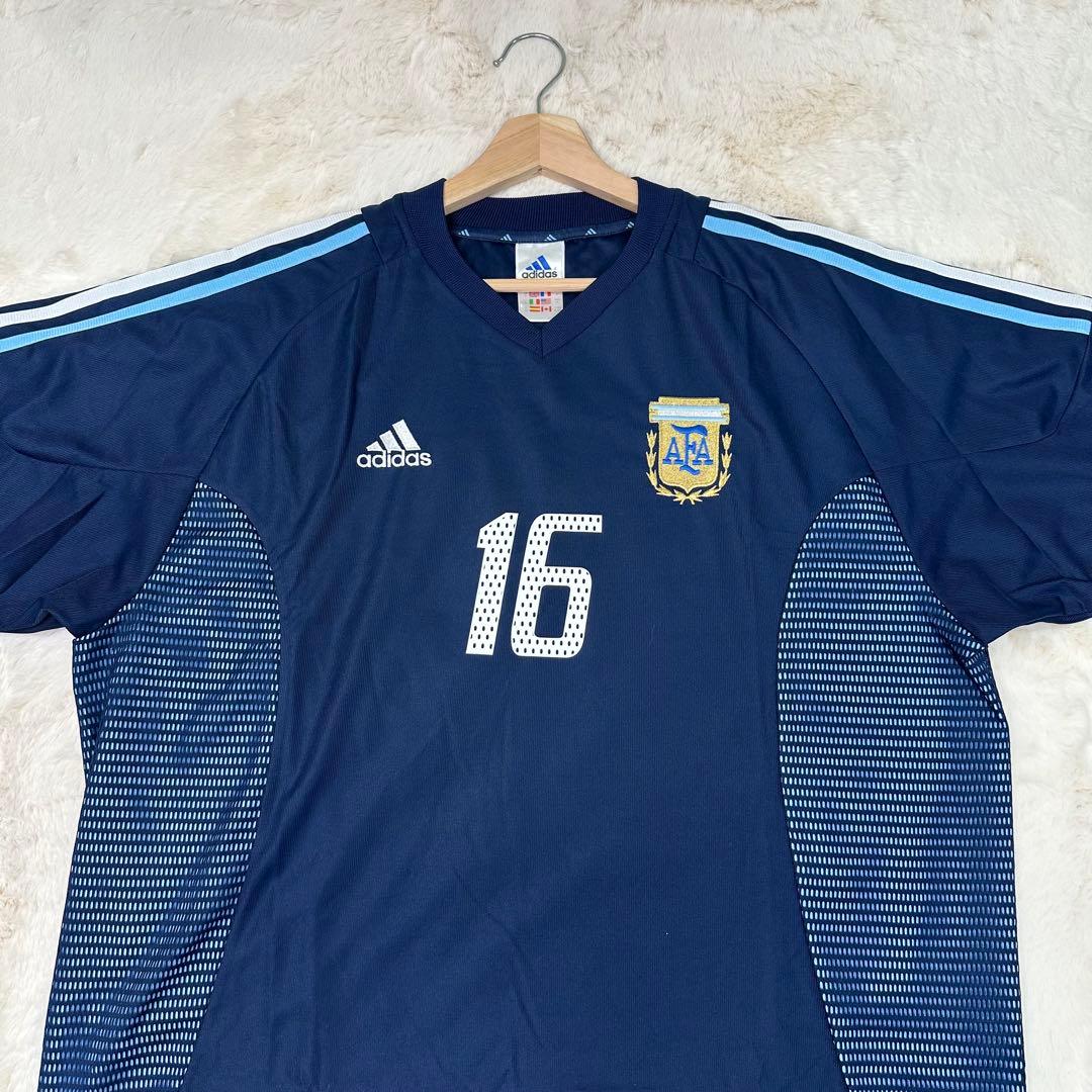 ✨希少4XO✨アディダス アルゼンチン代表 Aimar 16 2002W杯モデル