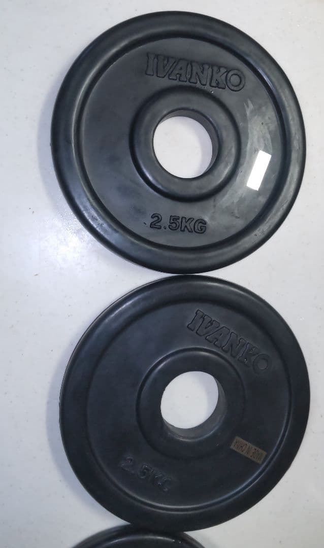 美品 オリンピック プレート IVANKO ROEZ 17.5kg セット