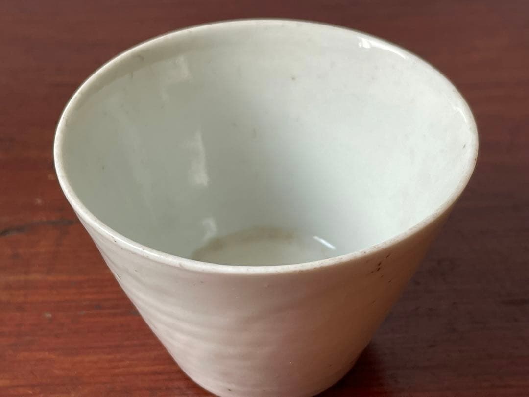 骨董　アンティーク　白磁　蕎麦猪口　古伊万里　白磁蕎麦猪口