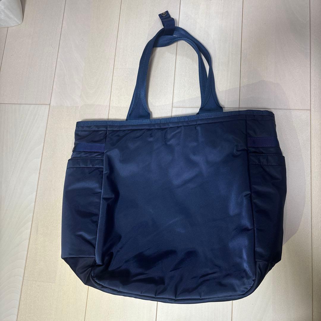 BRIEFING ネイビー トートバッグ