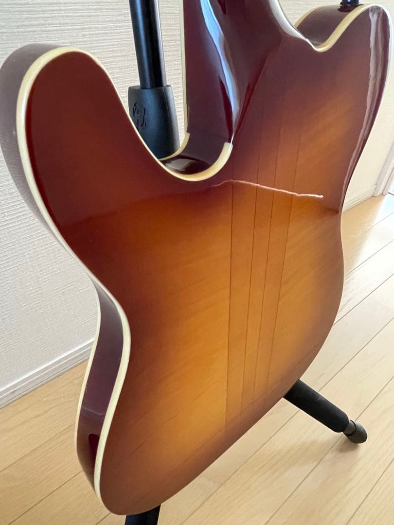 はちわれ様用絶版プレテクTL700deluxeテレキャスタイプ スルーネックエレ