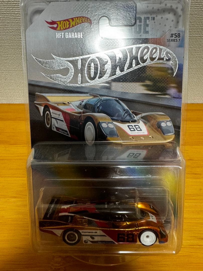 【Hotwheels 】Porsche 962 #68 NFT Garage