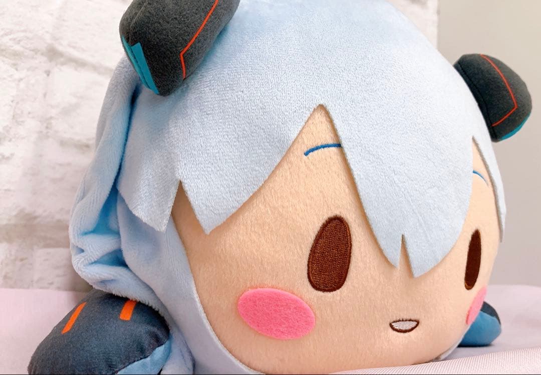エヴァンゲリオン　綾波レイ　寝そべり　ぬいぐるみ　プラグスーツ　メガジャンボ