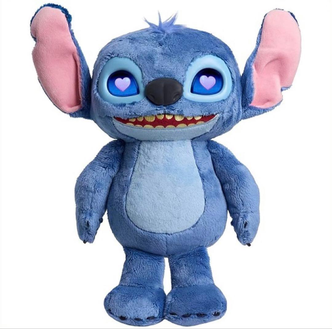 新品未開封 海外限定 Stitch スティッチ ぬいぐるみ LCD目付き 実写版