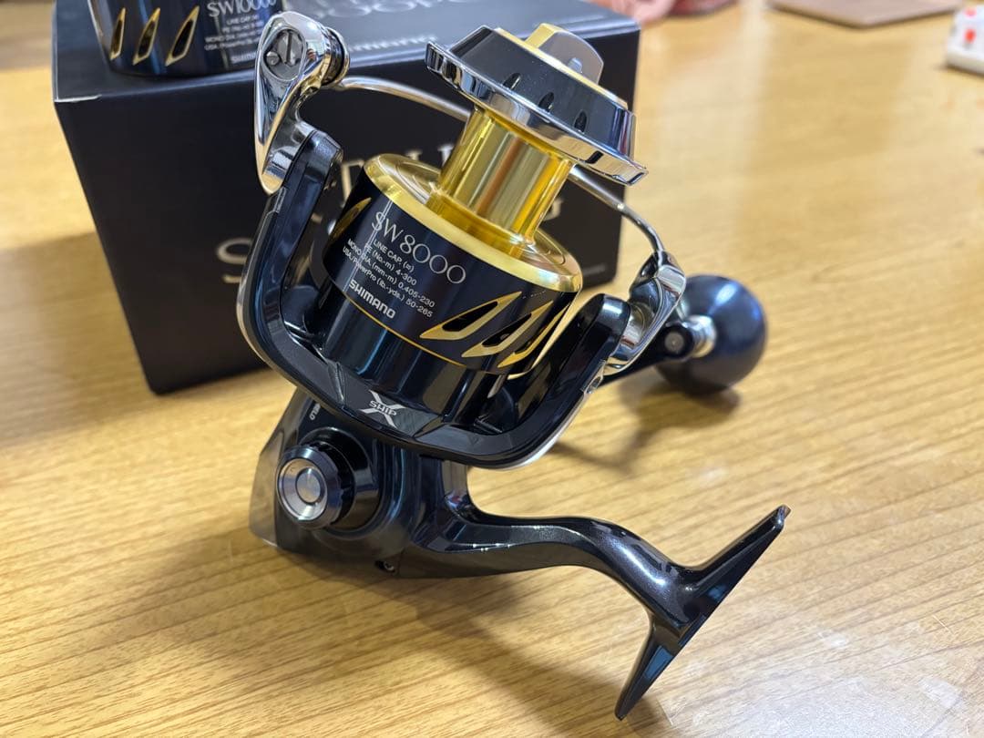 【美品】SHIMANO 13STELLA SW8000PG＆10000スプール付
