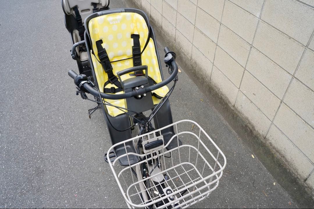 電動自転車 ブリヂストン bikke 20インチ 子供乗せ 中古 060907
