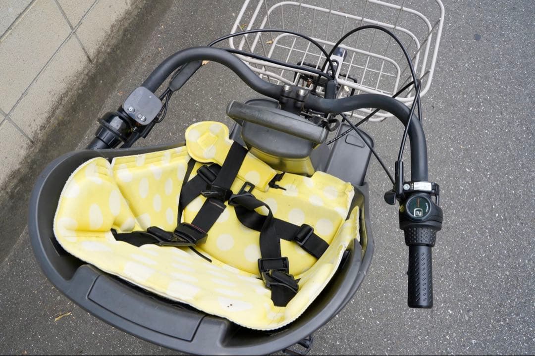 電動自転車 ブリヂストン bikke 20インチ 子供乗せ 中古 060907