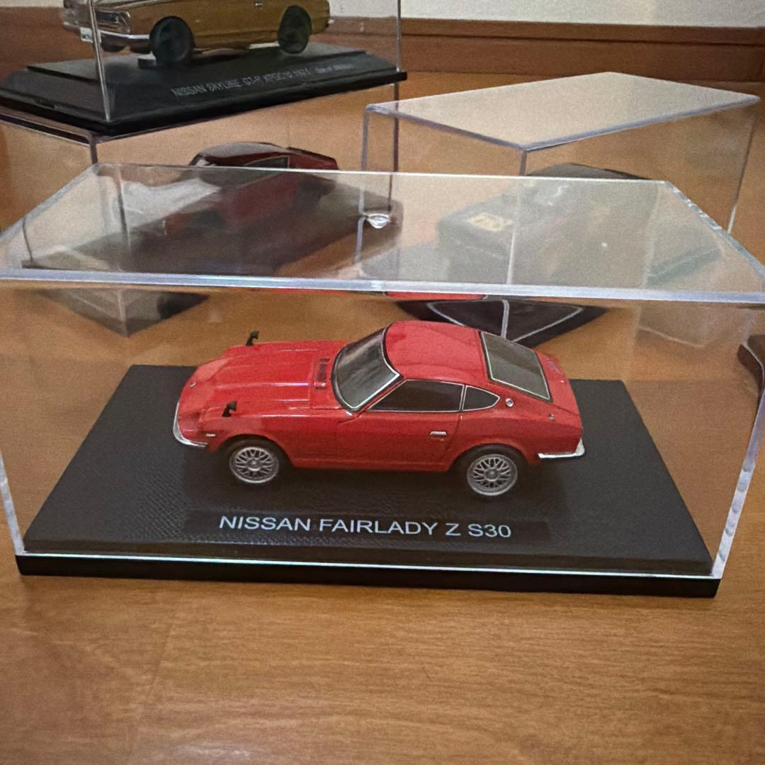 ミニカー 7台セット 1/43 スカイライン フェアレディ DUTSUN