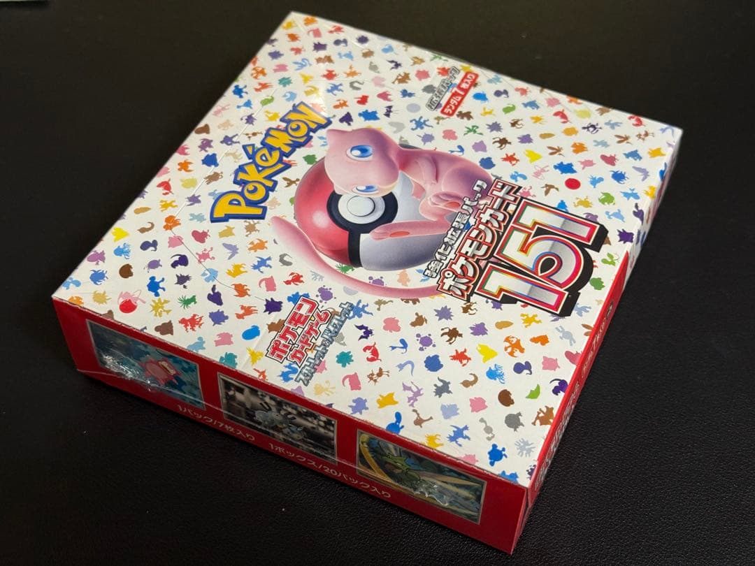ポケモンカード151ボックス　シュリンク付き　ポケセン納品書付き
