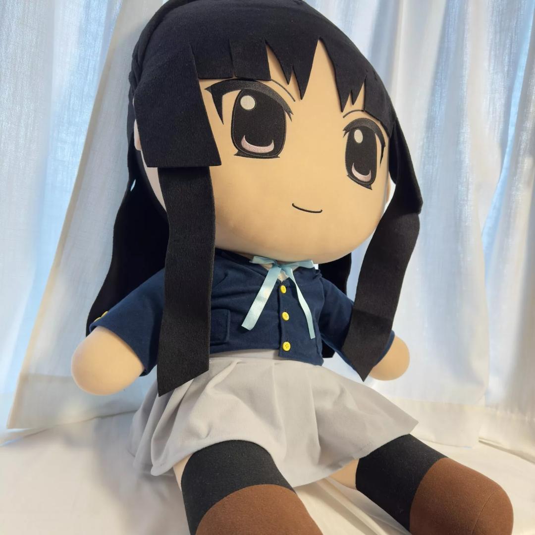 秋山澪　超特大びっくりびっぐぬいぐるみ　TBS 100体限定　けいおん